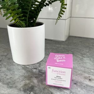 NEW IN BOX Function of Beauty Shine Fragrance Free Booster Shot 2 x .2 oz